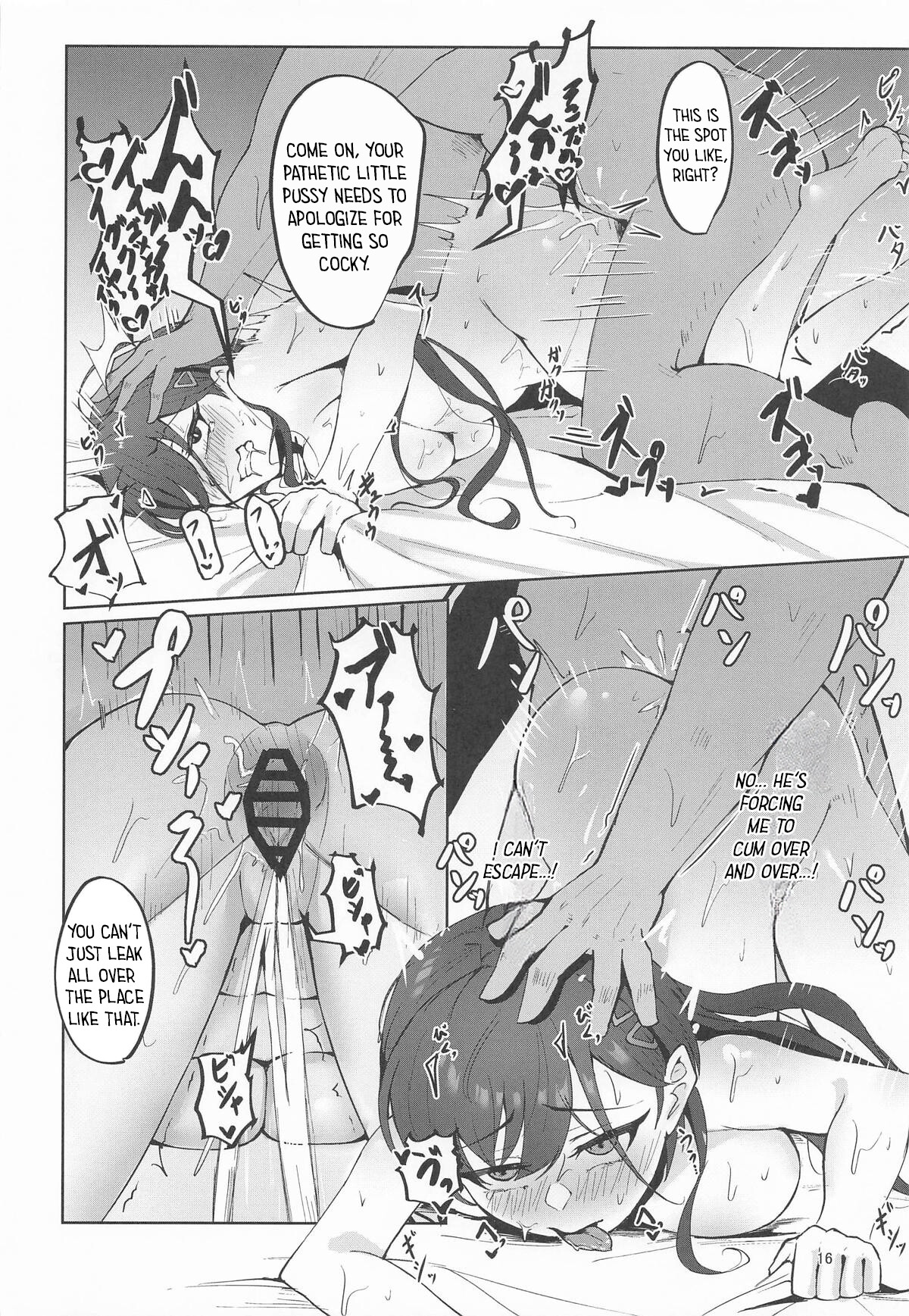 Hentai Manga Comic-Izumi-chan loses to a dick!? Book-Read-15